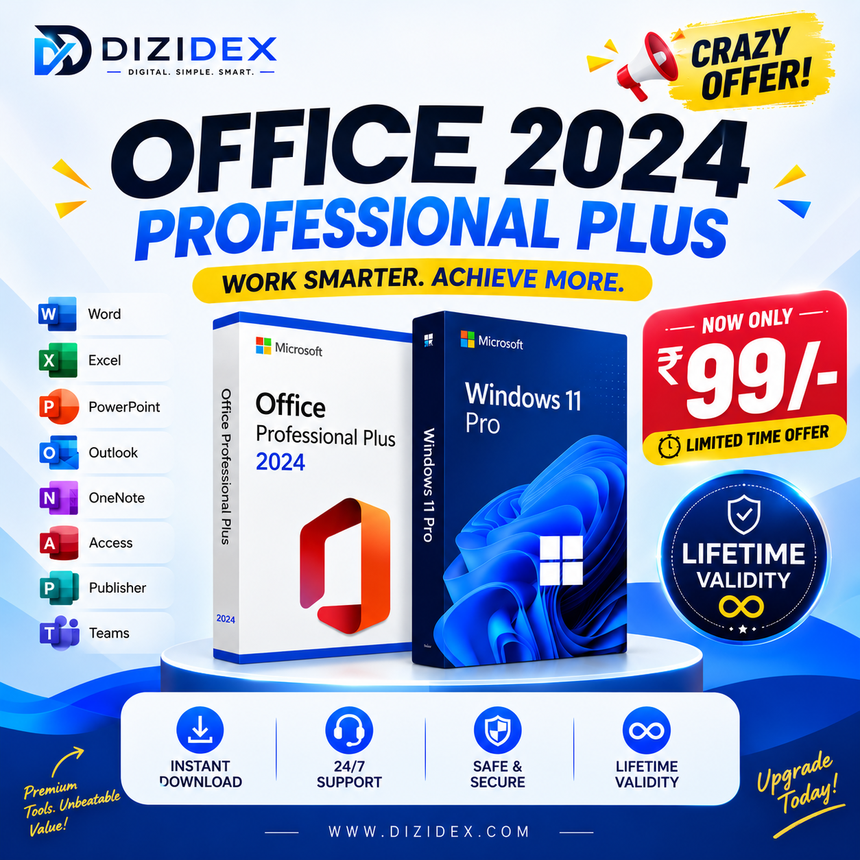 Ms office 2024 professional and WIndows 11pro